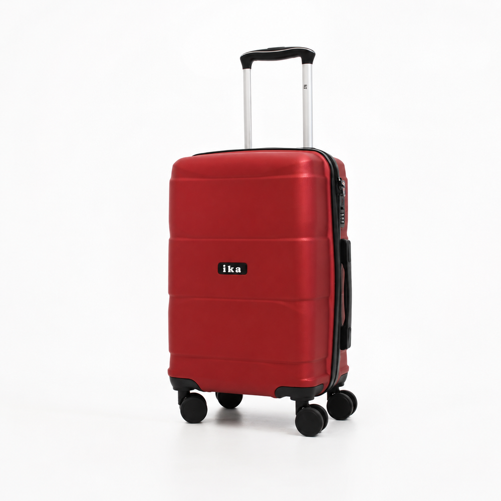 Mala De Viagem Pequena De Bordo 10 Kg ABS Equipage Vinho
