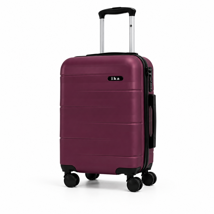 Mala De Viagem Pequena De Bordo 10 Kg ABS Venkon Roxa