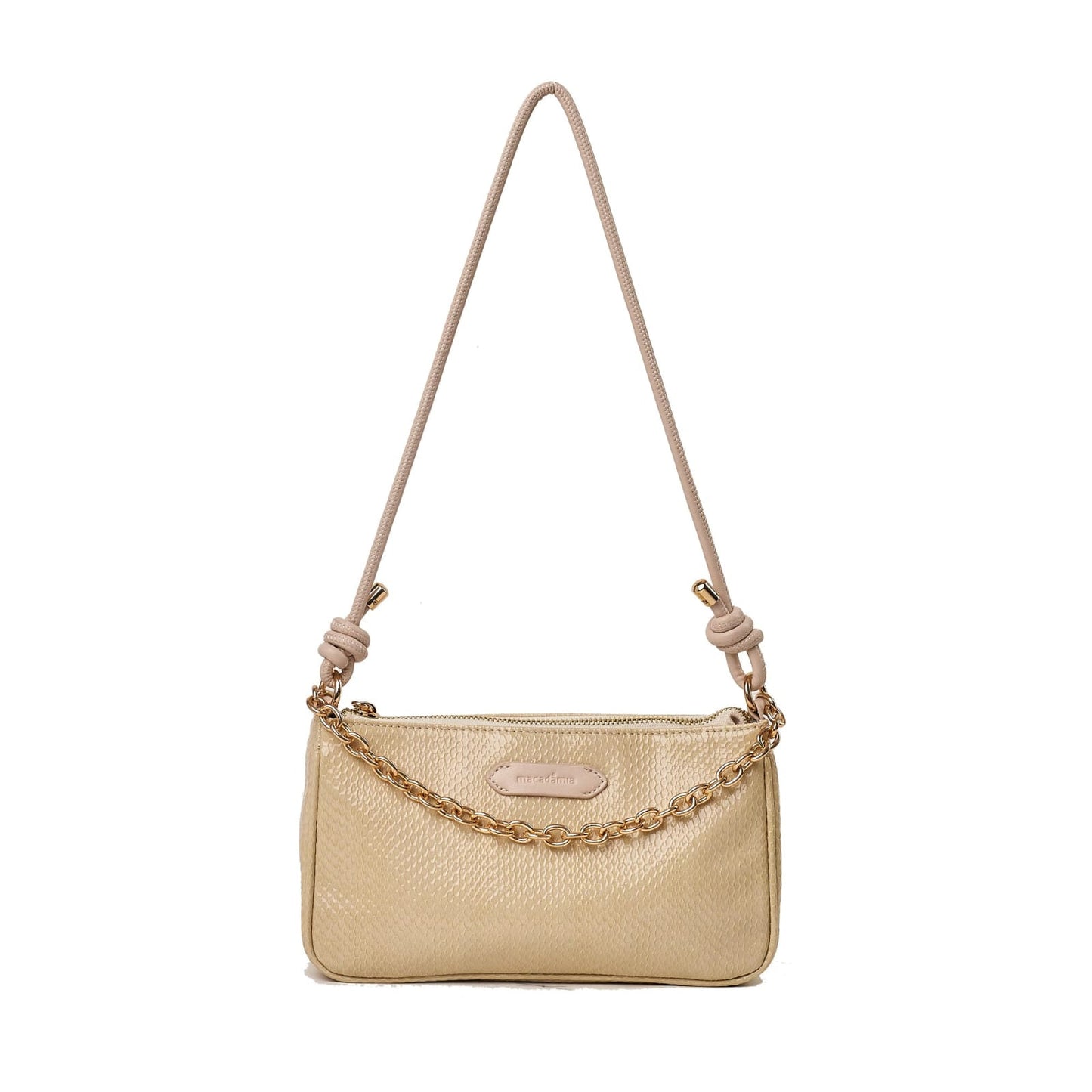 Mini bag Macadamia tiracolo Off White
