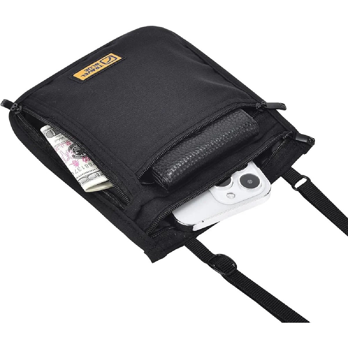 Ultra Slim Neck Carrier Travel Blue