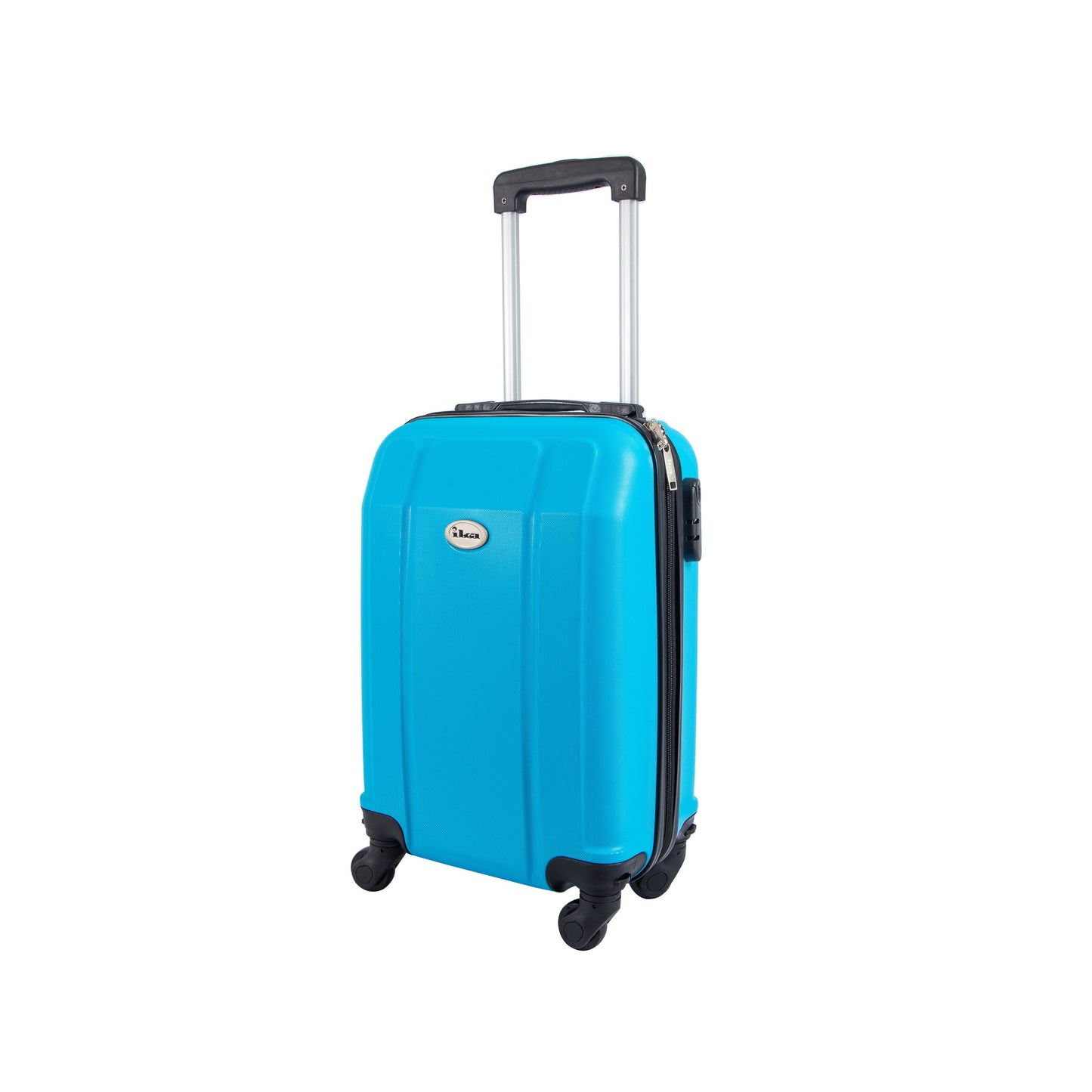 Mala de Viagem Media ABS, 23KG Ika Continental Azul Turquesa