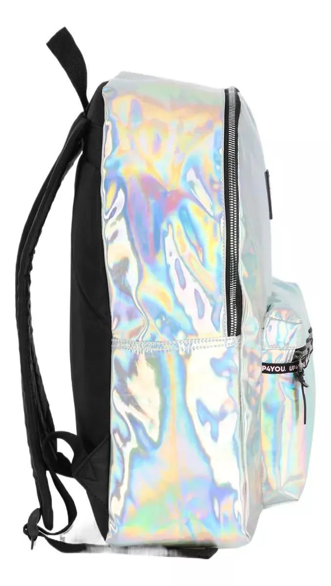 Mochila Holográfica UP4YOU Prata
