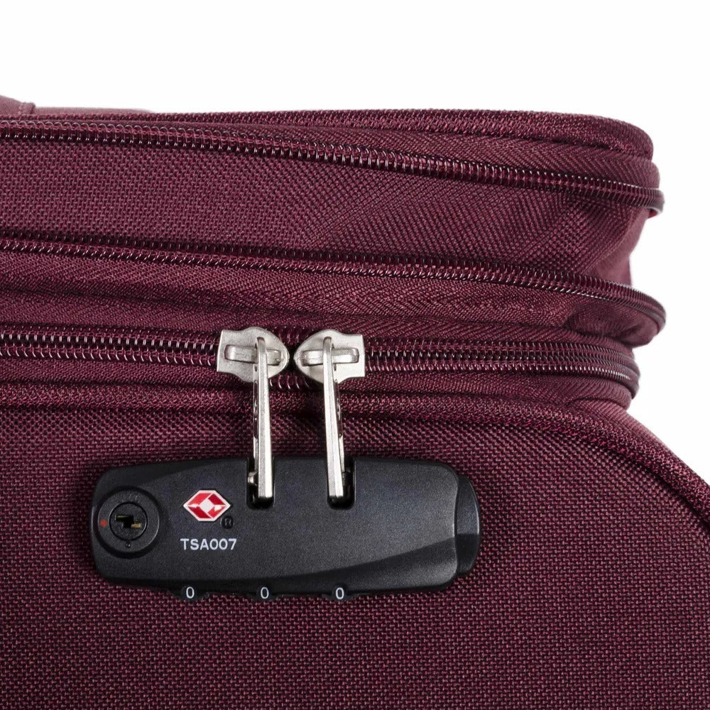 Mala De Bordo Samsonite Bahia Burgundy