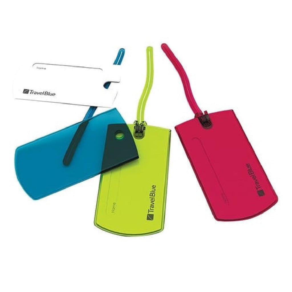 Etiqueta Travel Blue Para Identificação de Bagagem