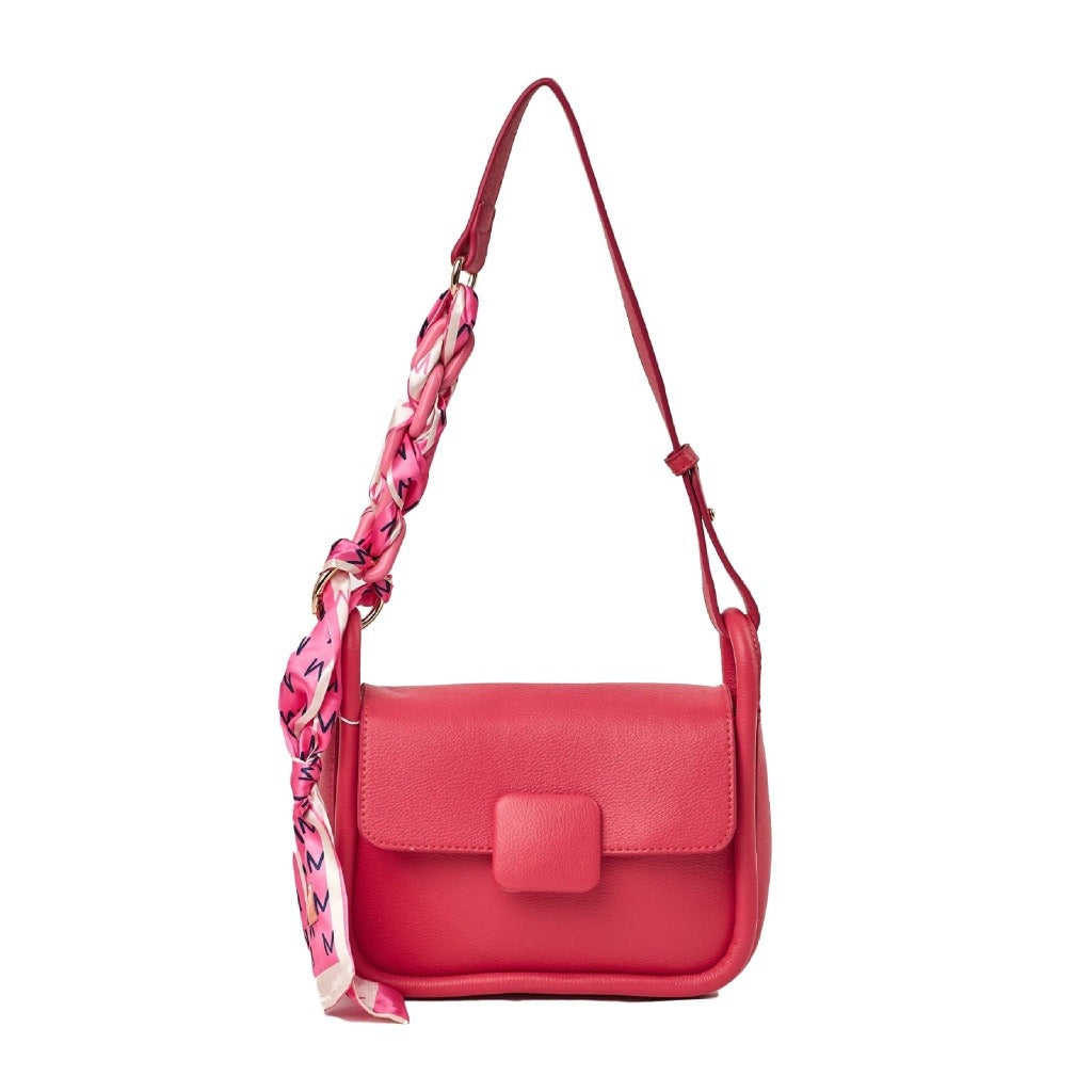 Bolsa Mini bag Macadamia tiracolo com duas opcoes de alca Rosa