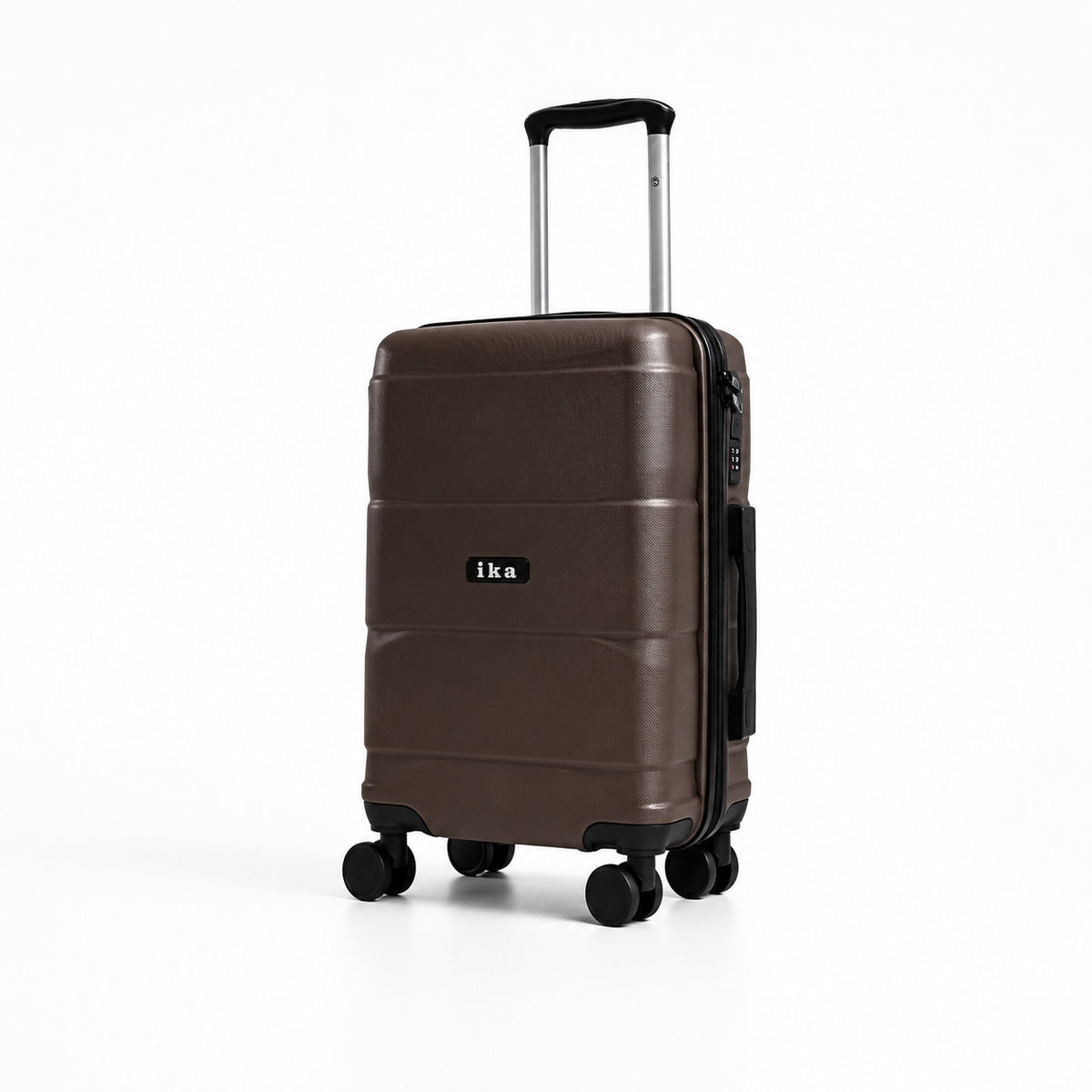 Mala De Viagem Pequena De Bordo 10 Kg ABS Equipage Coffee
