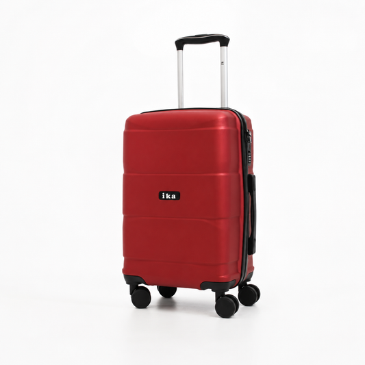 Mala De Viagem Pequena De Bordo 10 Kg ABS Equipage Vinho