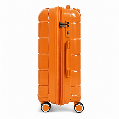 Mala De Viagem Pequena De Bordo 10 kg Polipropileno Sammy Laranja