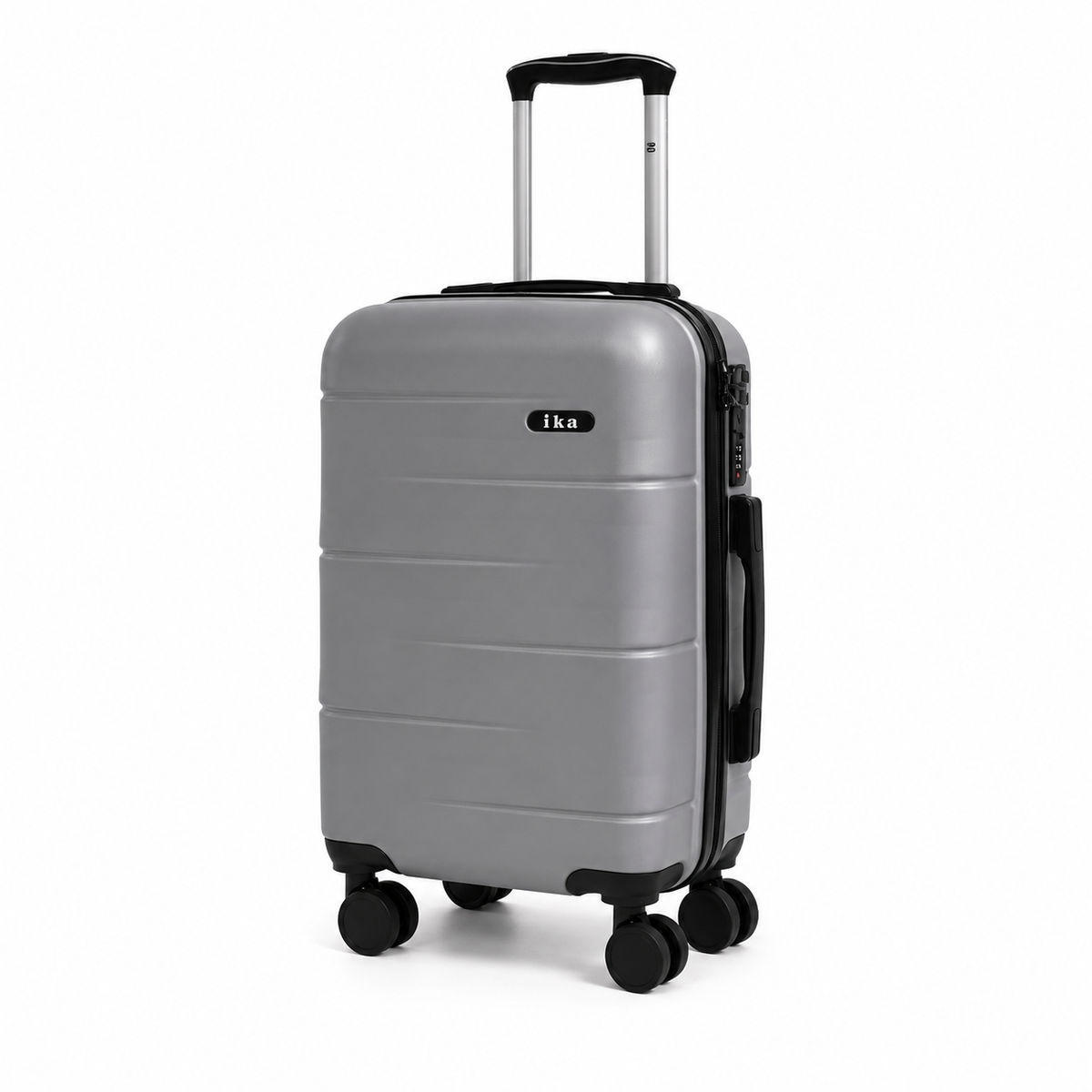 Mala De Viagem Pequena De Bordo 10 Kg ABS Venkon Cinza