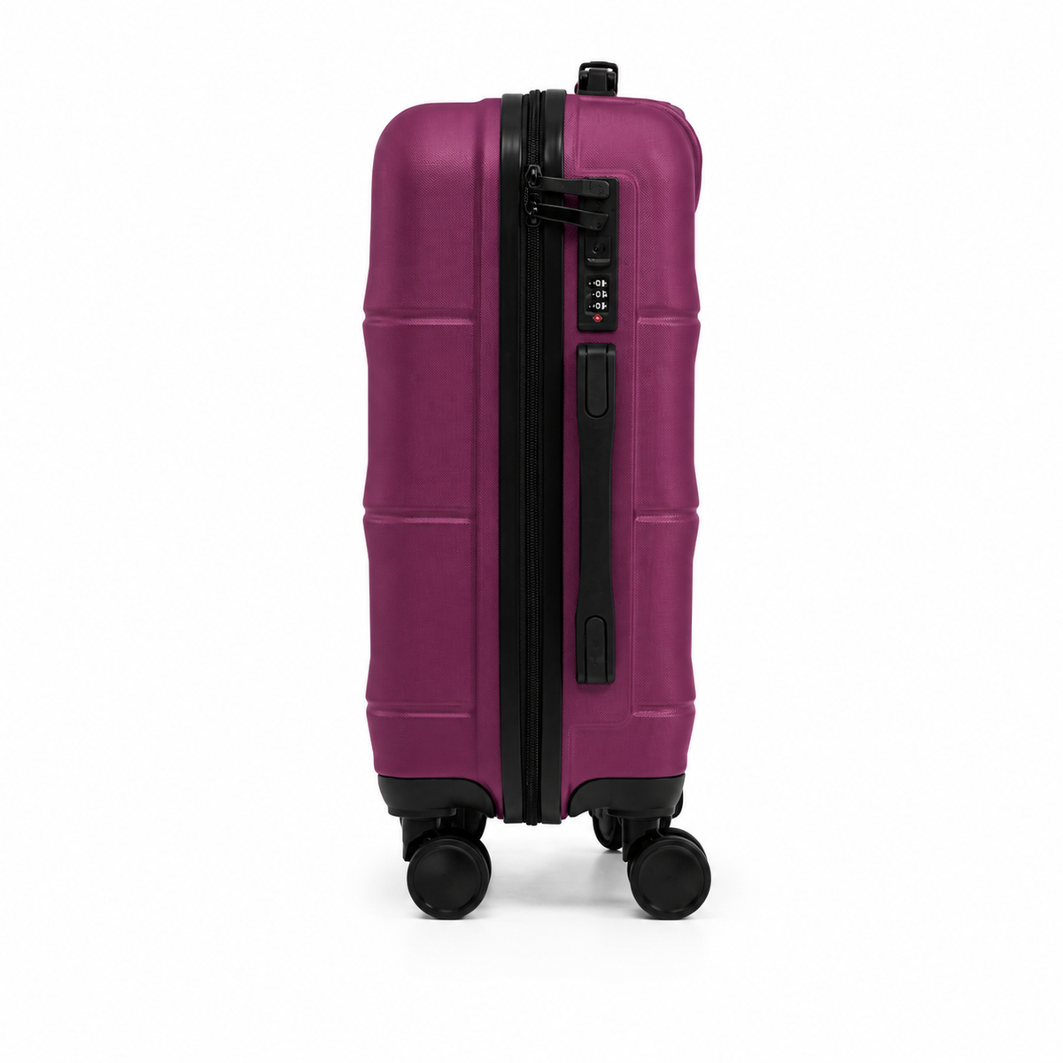 Mala De Viagem Pequena De Bordo 10 Kg ABS Venkon Roxa