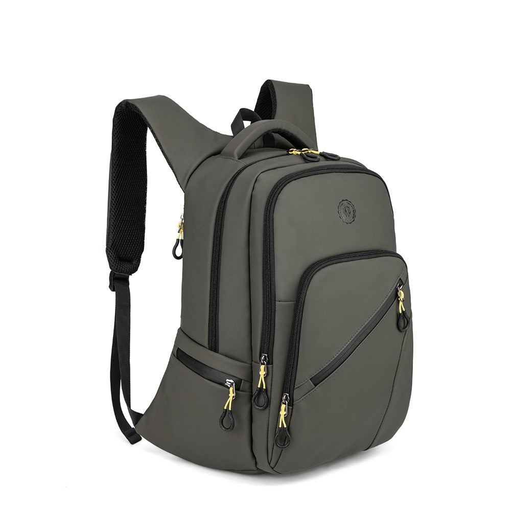 Mochila Executiva Escolar Com divisória Para Notebook Com entrada Usb Rubber Verde