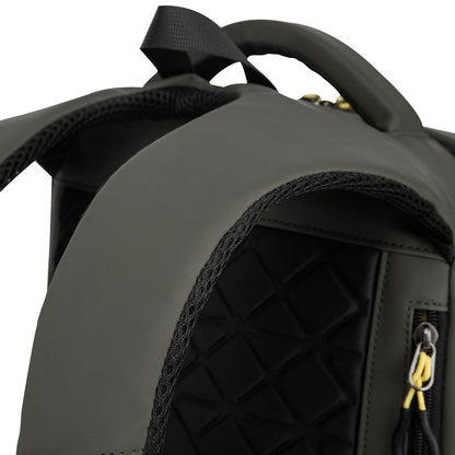 Mochila Executiva Escolar Com divisória Para Notebook Com entrada Usb Rubber Verde