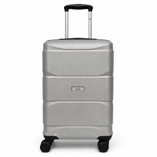 Mala De Viagem Pequena De Bordo 10 Kg ABS Equipage Cinza