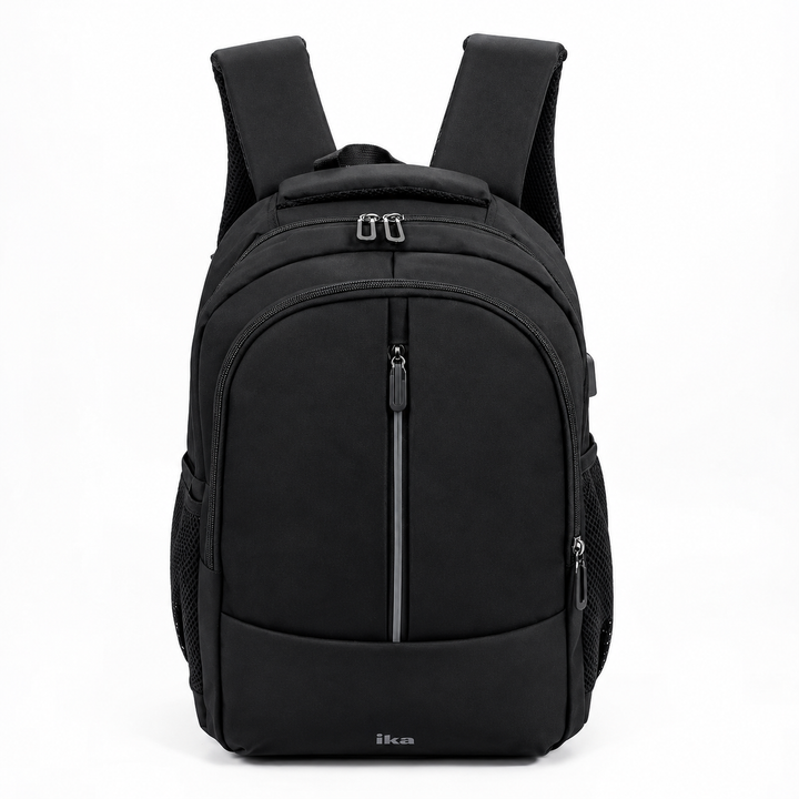 Mochila Executiva Porta notebook 15″ Com entrada USB Atos Preta