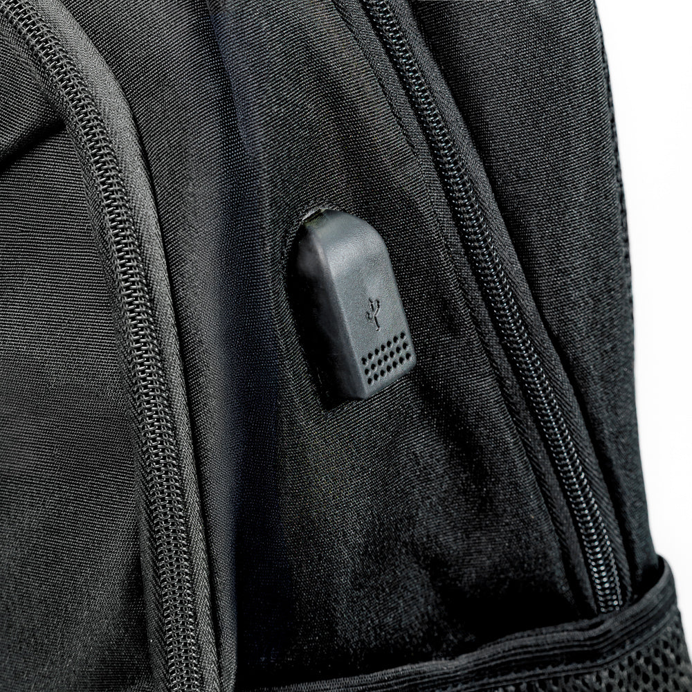 Mochila Executiva Porta notebook 15″ Com entrada USB Atos Preta