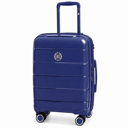 Mala De Viagem Pequena De Bordo 10 kg Polipropileno Sammy Azul