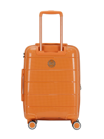 Mala De Viagem Pequena De Bordo 10 kg Polipropileno Sammy Laranja