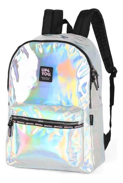 Mochila Holográfica UP4YOU Prata