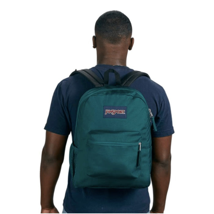 Modelo Jansport Cross Town Deep Juniper Backpack